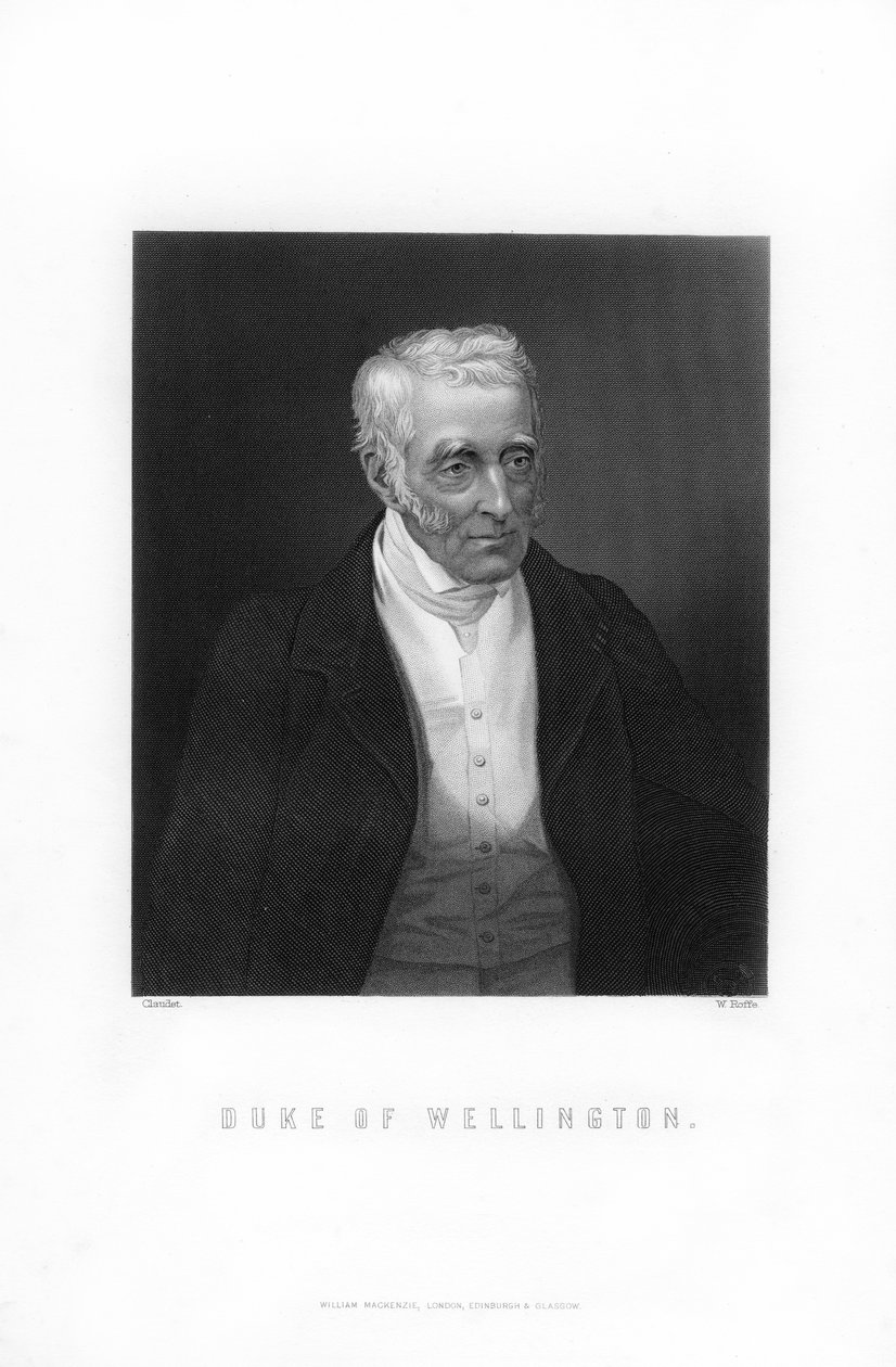 Arthur Wellesley, 1. hertug af Wellington, britisk soldat og statsmand, 1893. af William Roffe