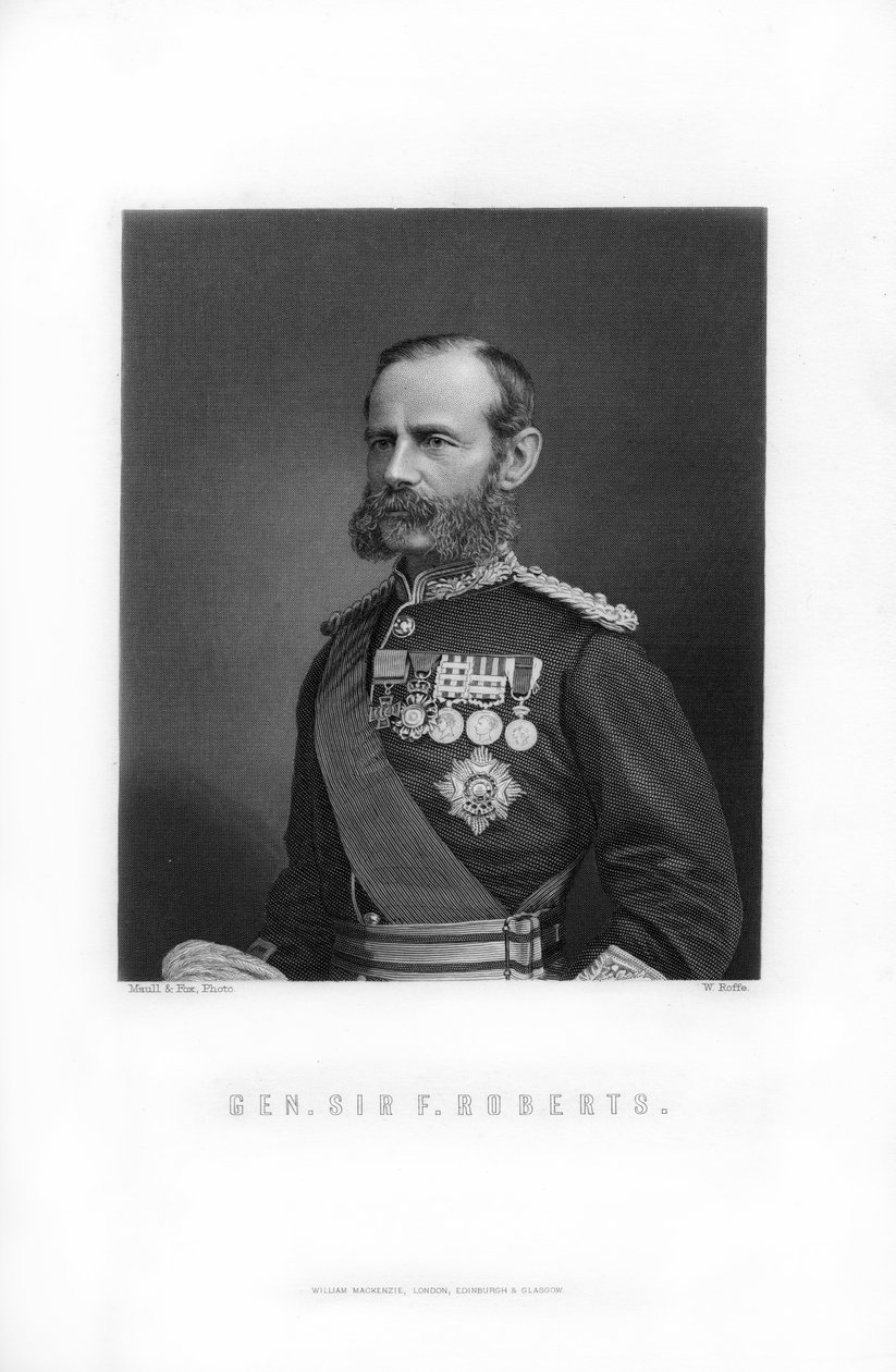 General Sir Frederick Roberts, 1893. af William Roffe