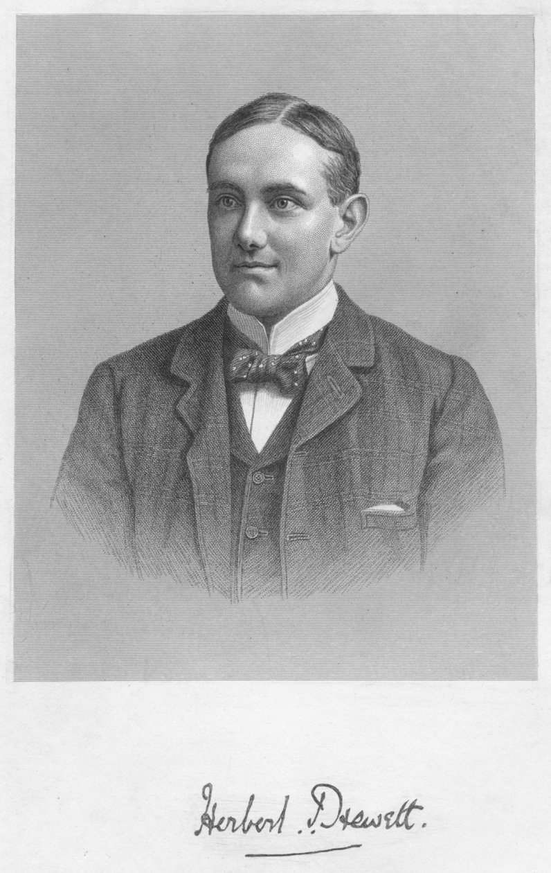 Herbert Drewett, 1893. af William Roffe