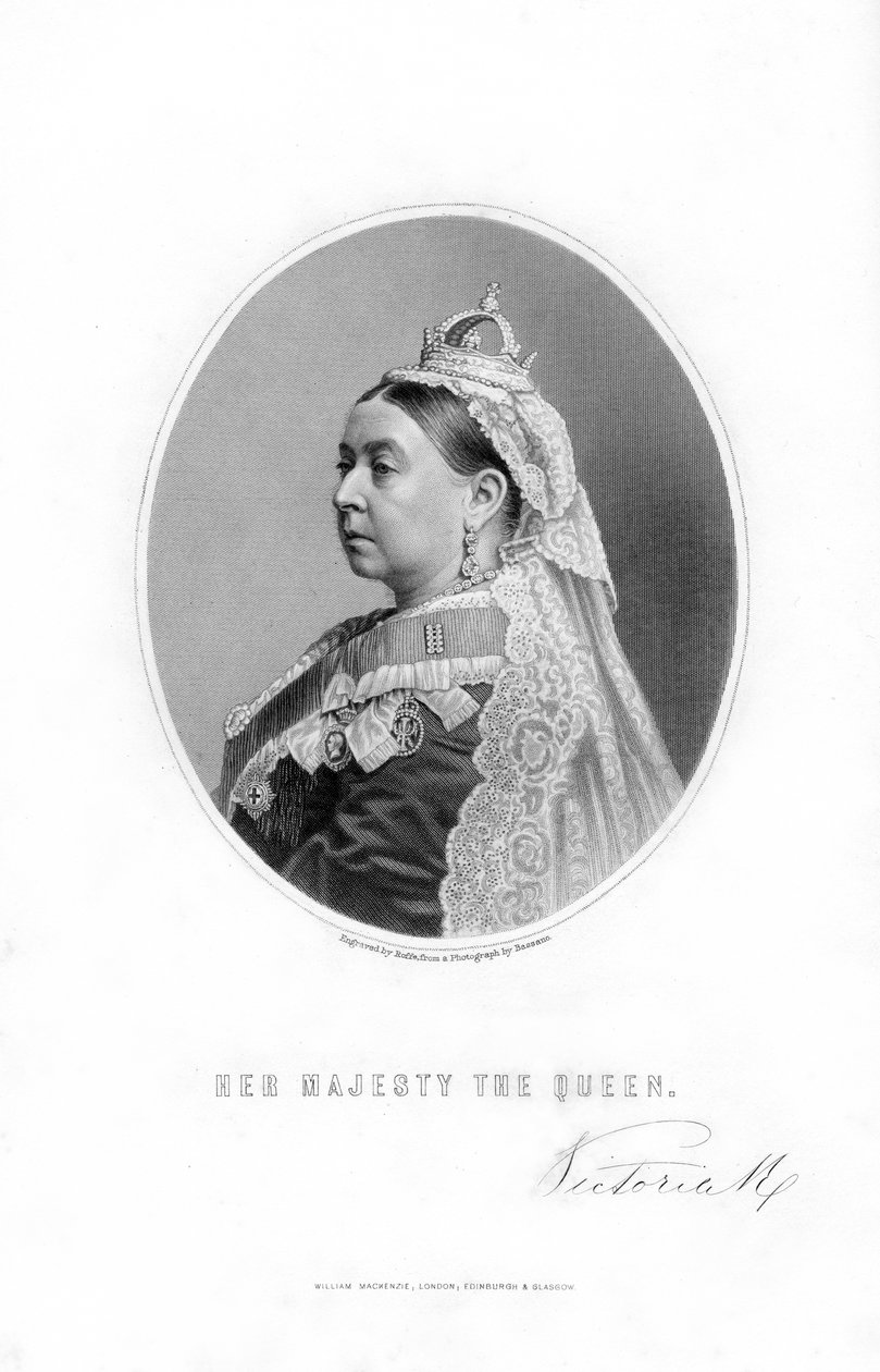 Dronning Victoria, dronning af Det Forenede Kongerige af Storbritannien og Irland, 1899. af William Roffe