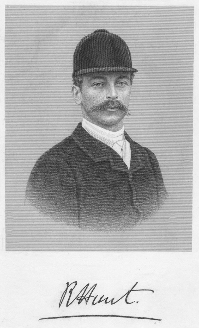 R Hunt, 1893. af William Roffe