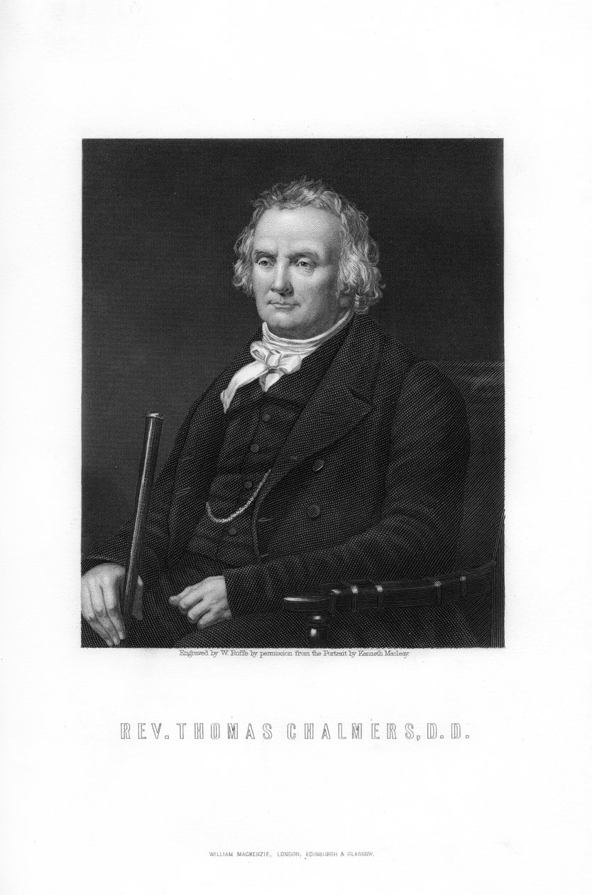 Thomas Chalmers, leder af Free Church of Scotland, 1893. af William Roffe