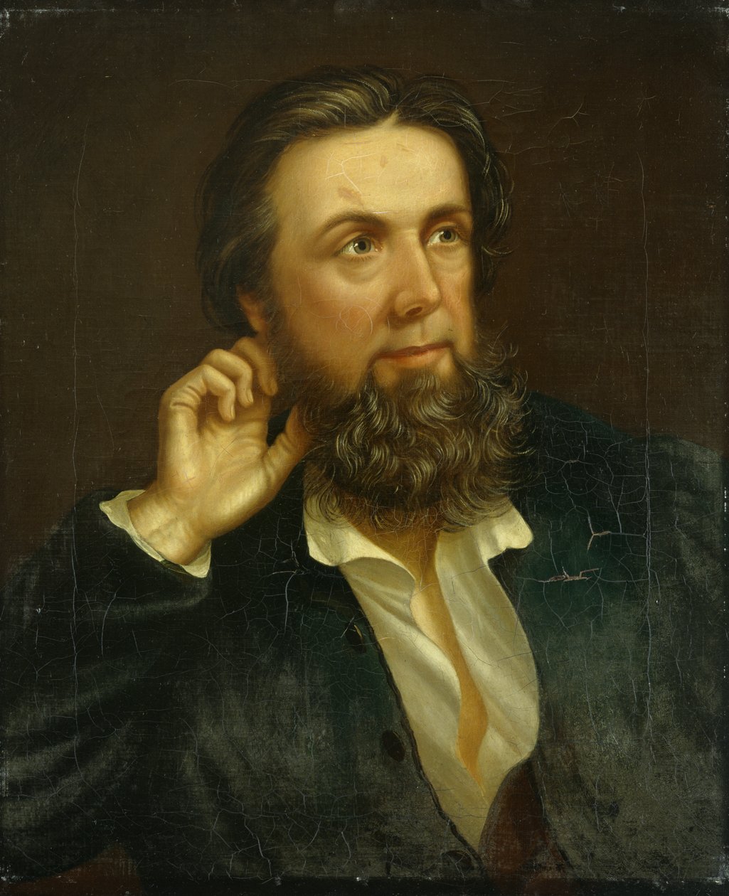 John Jones (Talhaiarn) 1846 (olie på lærred) af William Roos