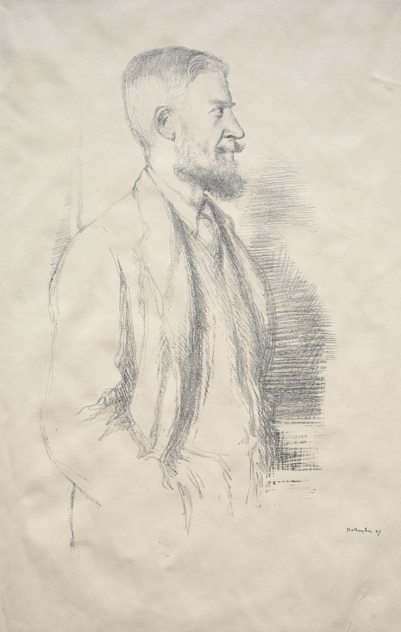 George Bernard Shaw af William Rothenstein