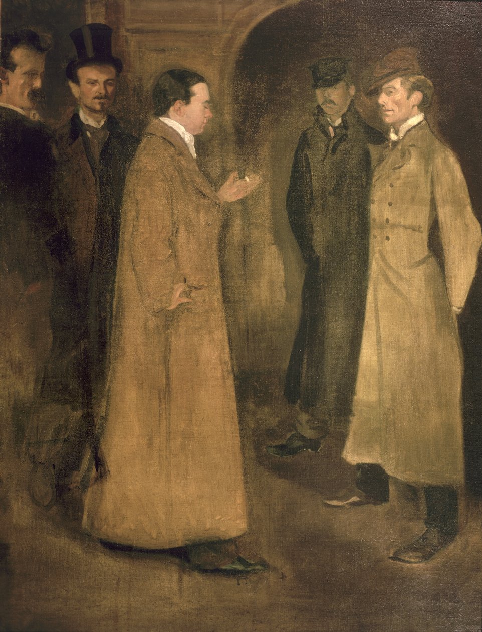Gruppeportræt af William Rothenstein