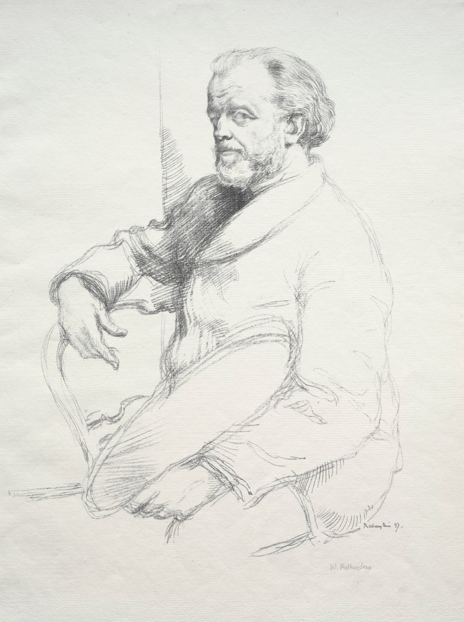 Henri Fantin Latour af William Rothenstein