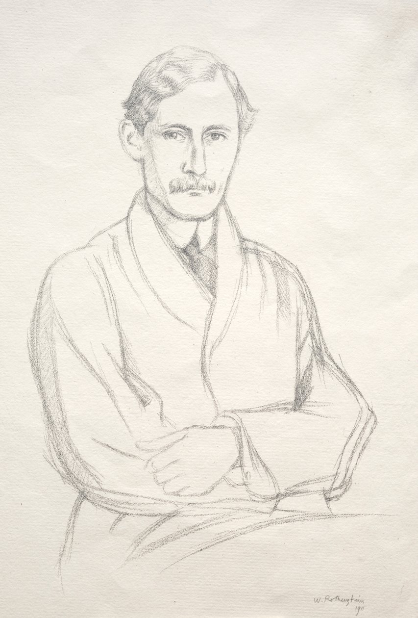 J.E. Spingarn af William Rothenstein