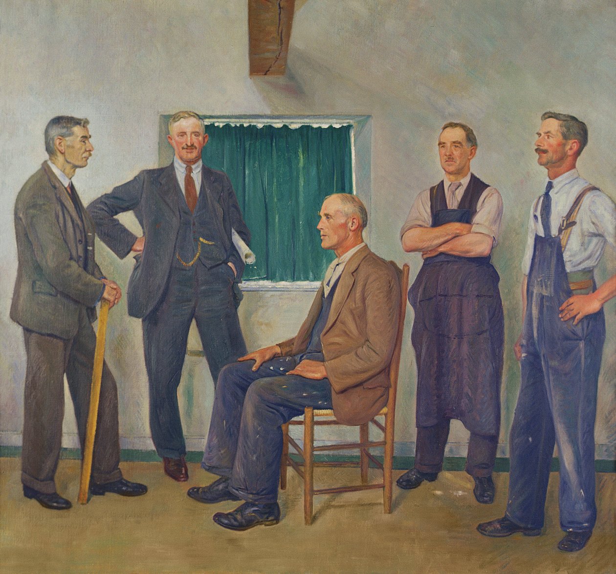 Oakridge håndværkere af William Rothenstein