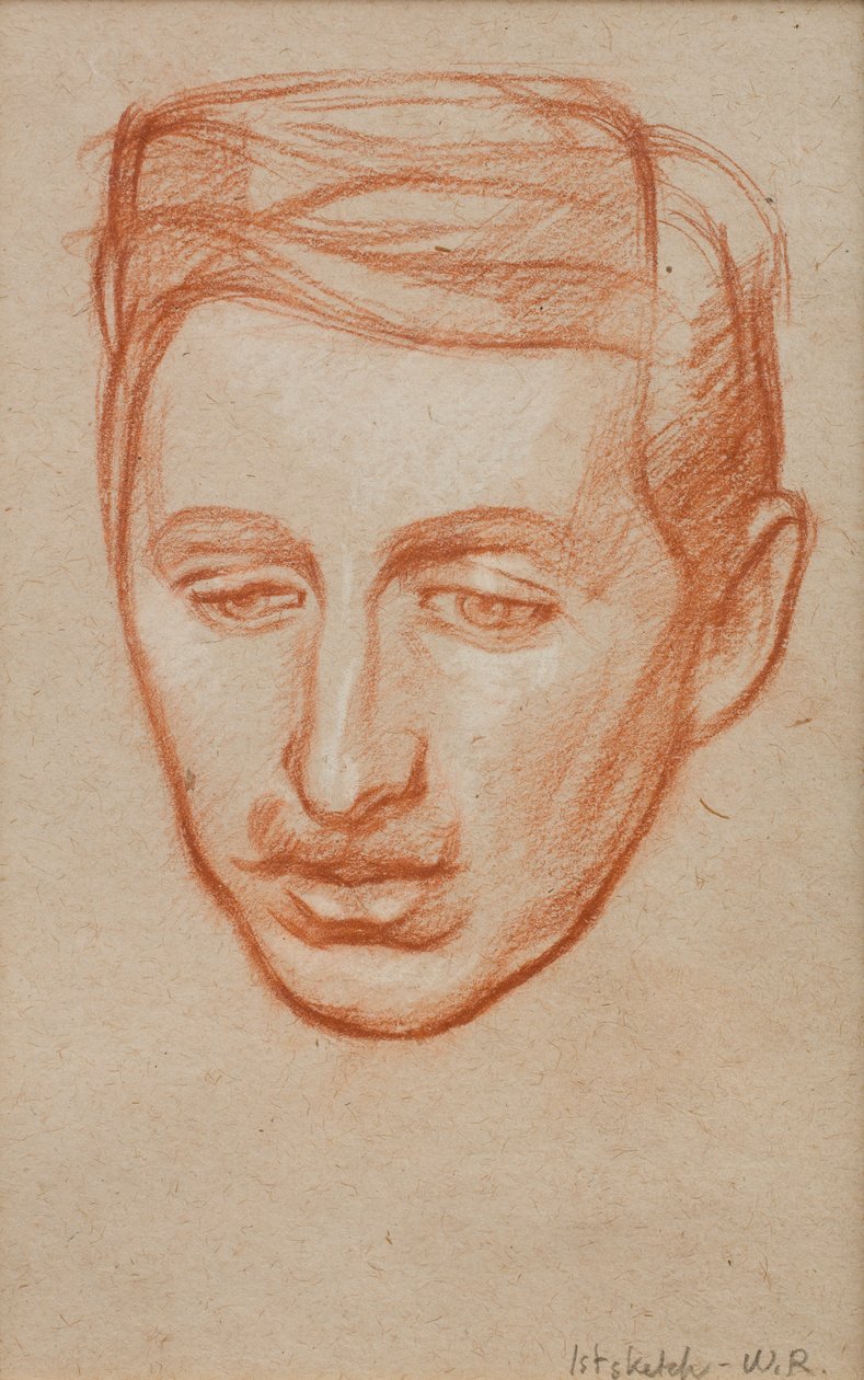 Portræt af E. M. Forster af William Rothenstein