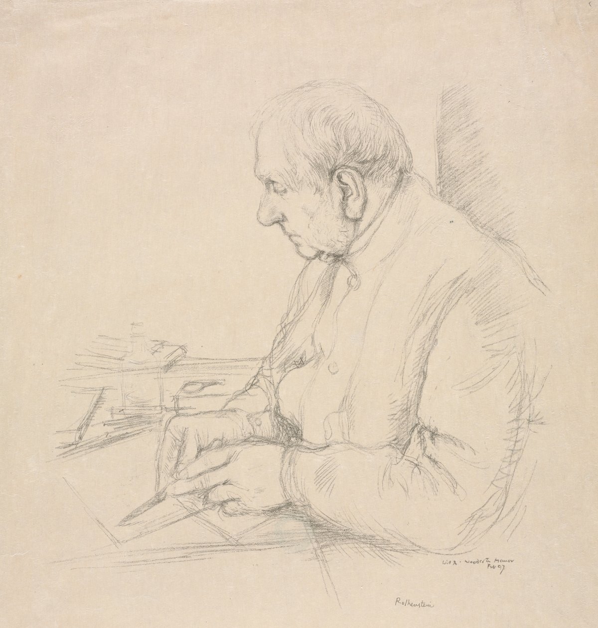 Sir Francis Seymour Haden af William Rothenstein