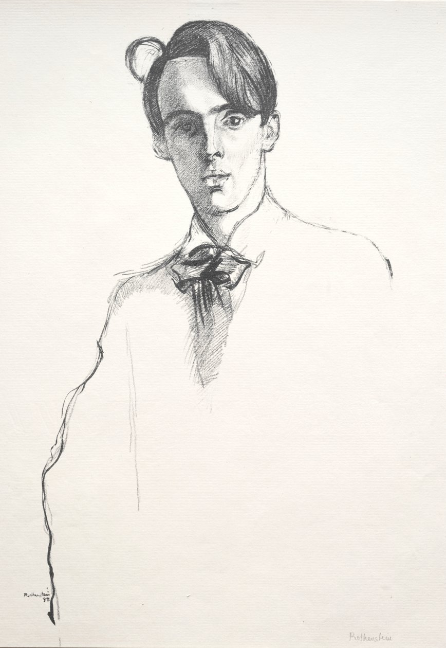 William Butler Yeats af William Rothenstein