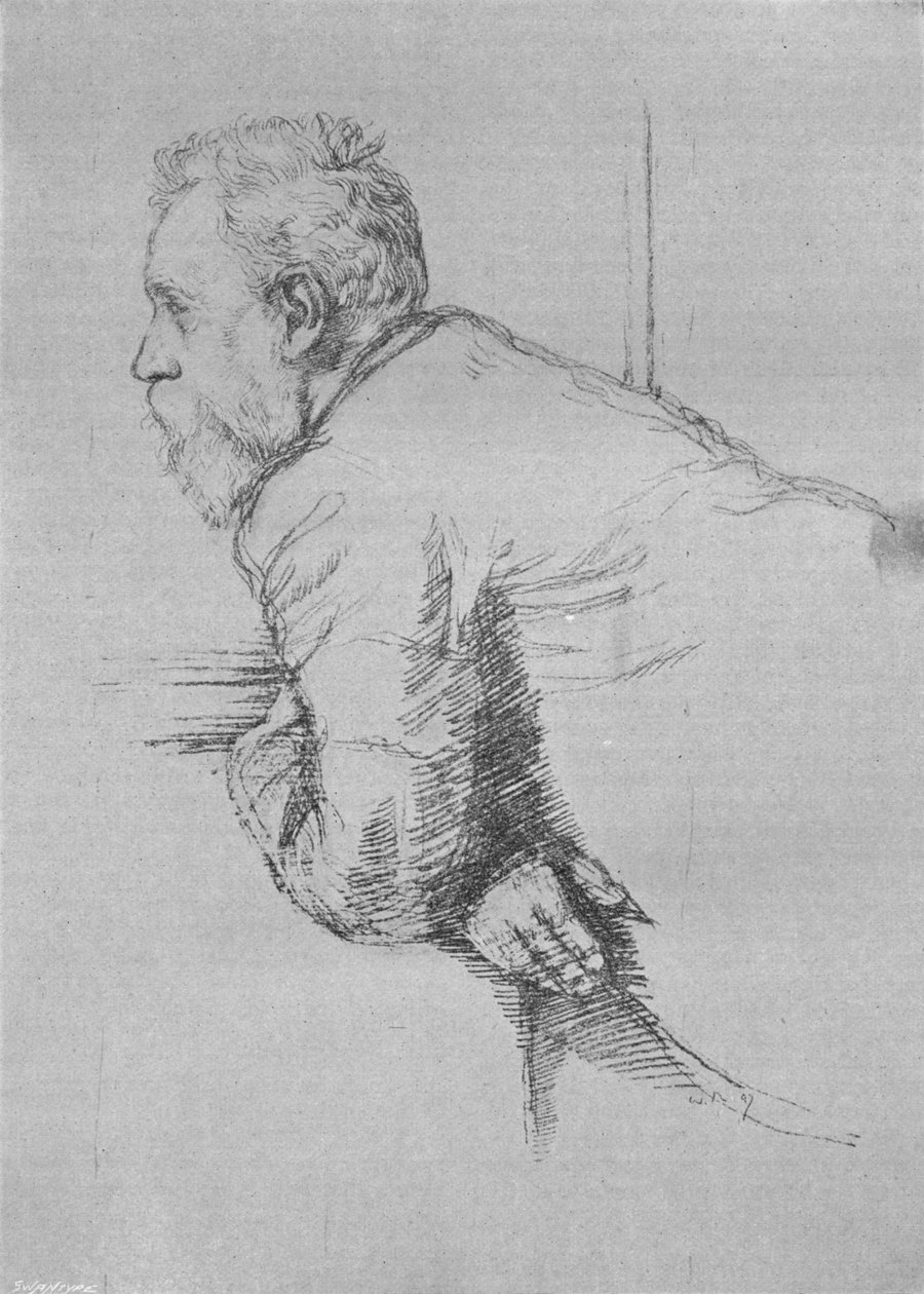 William Ernest Henley, 1897, 1903 af William Rothenstein