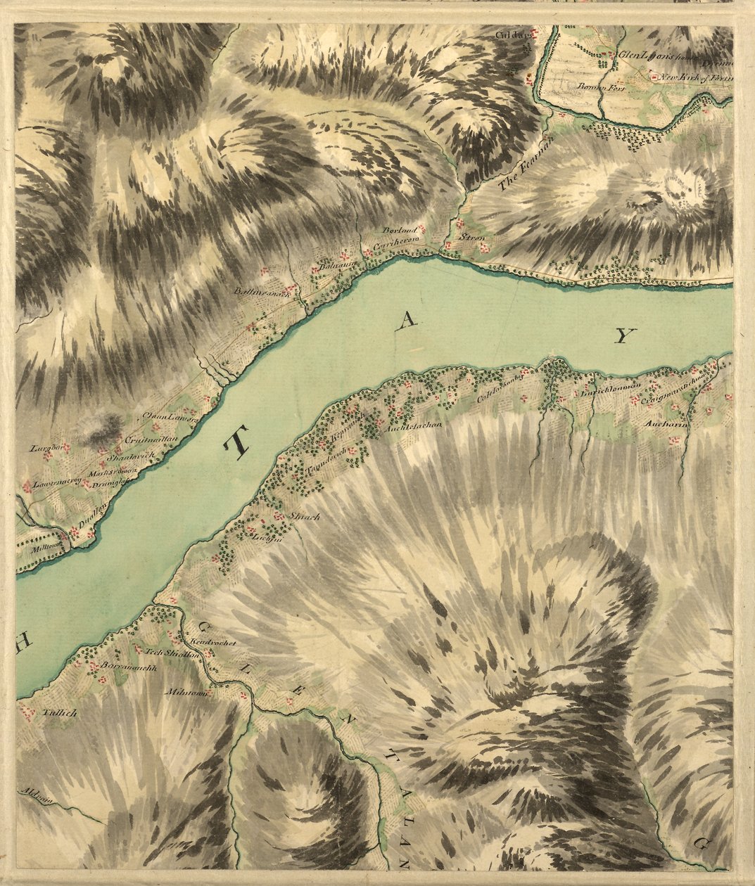 Roy Military Survey of Scotland af William Roy