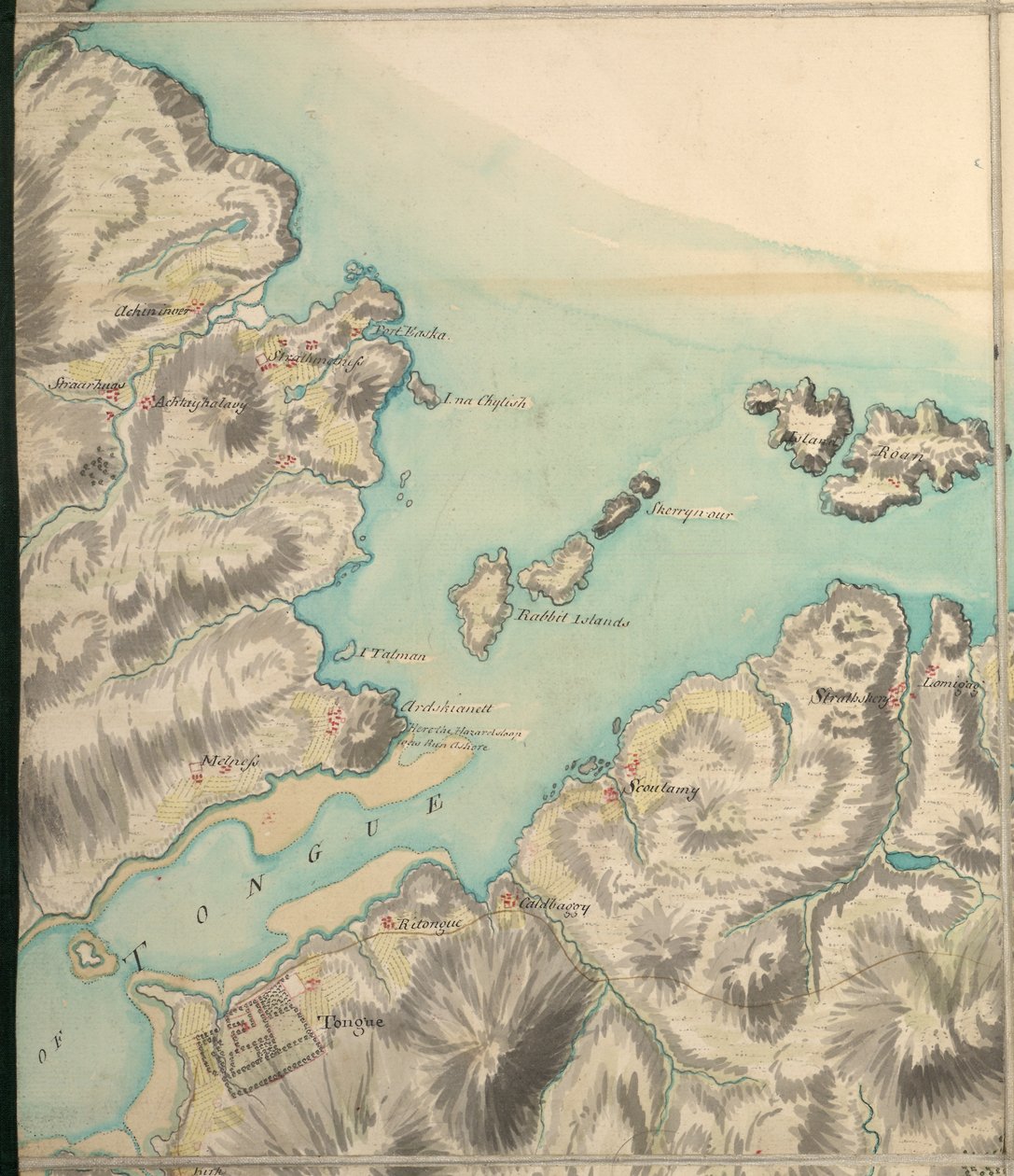 Roy Military Survey of Scotland af William Roy