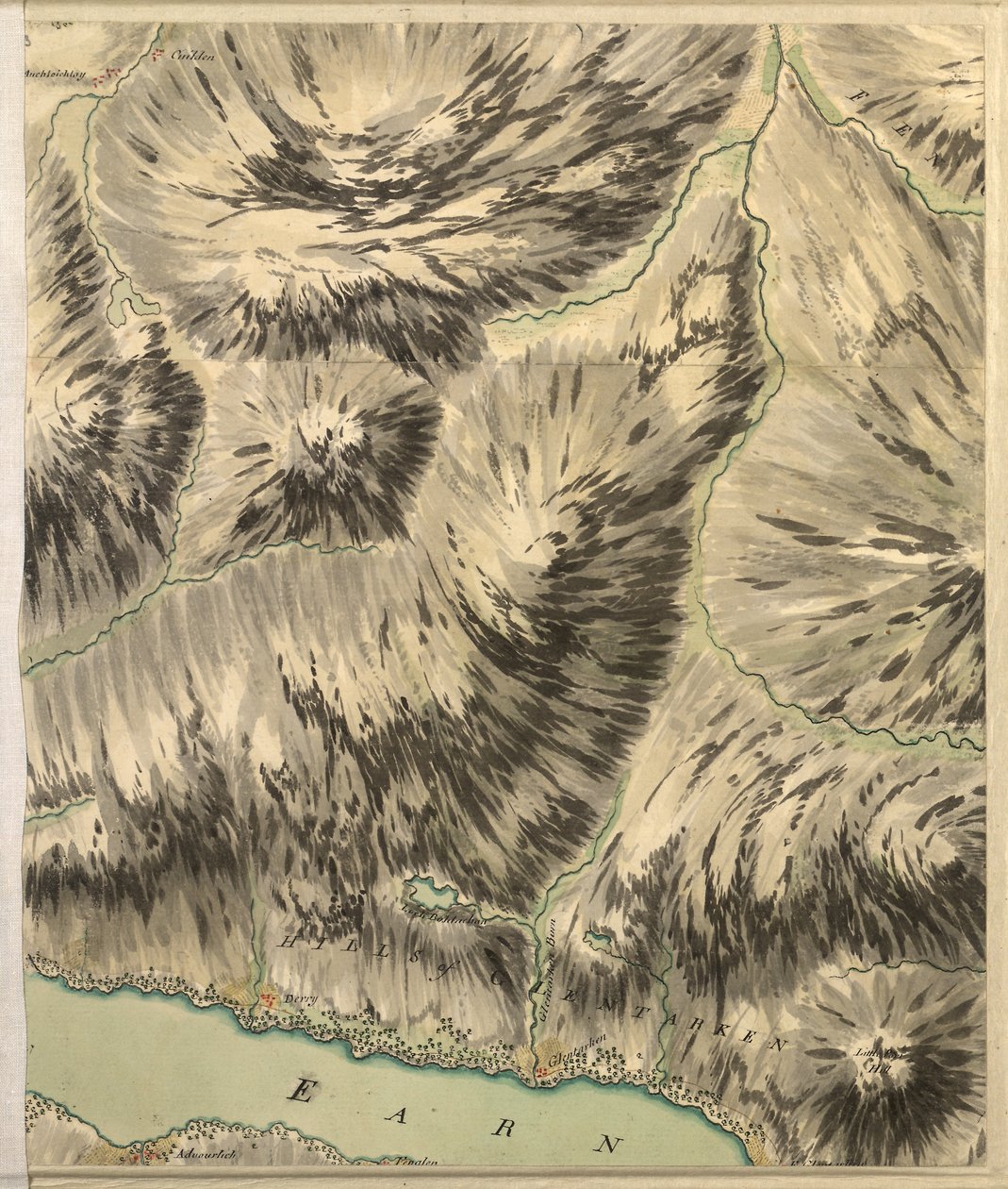Roy Military Survey of Scotland af William Roy