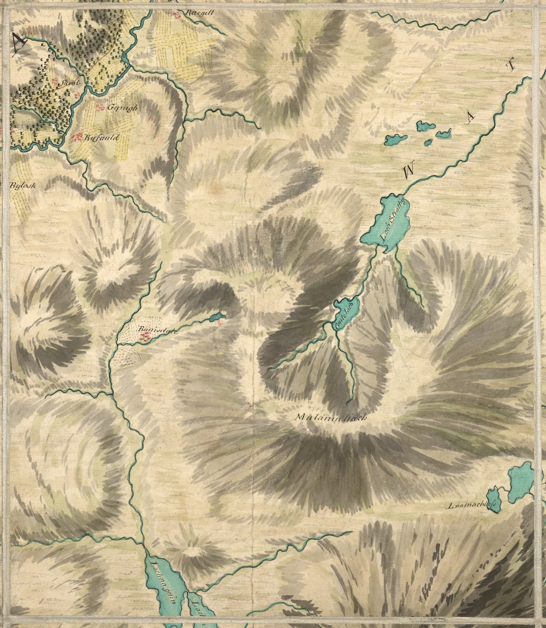 Roy Military Survey of Scotland af William Roy