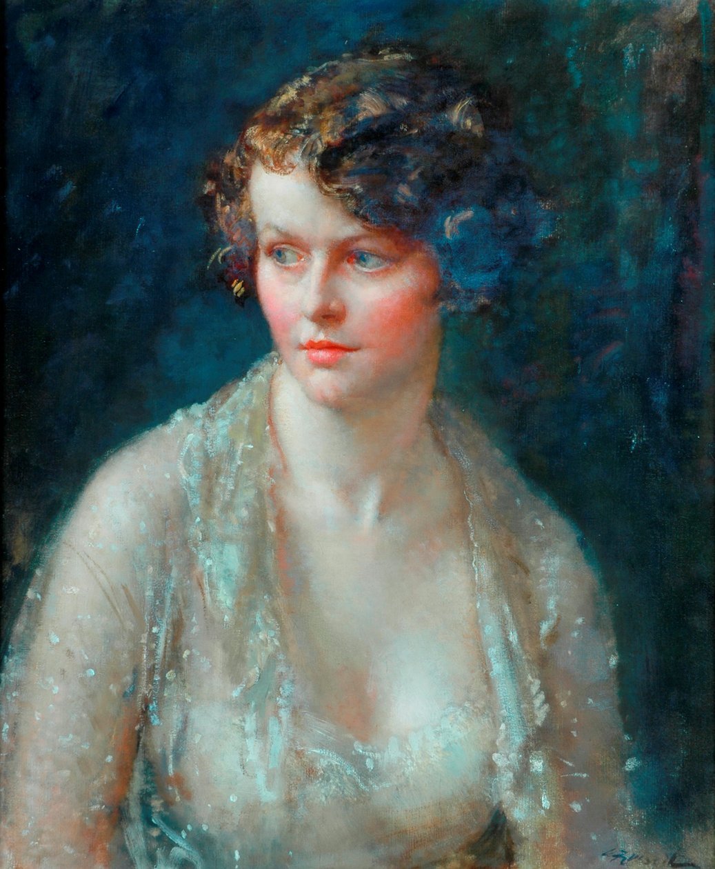 Prunella (olie på lærred) af William Russell