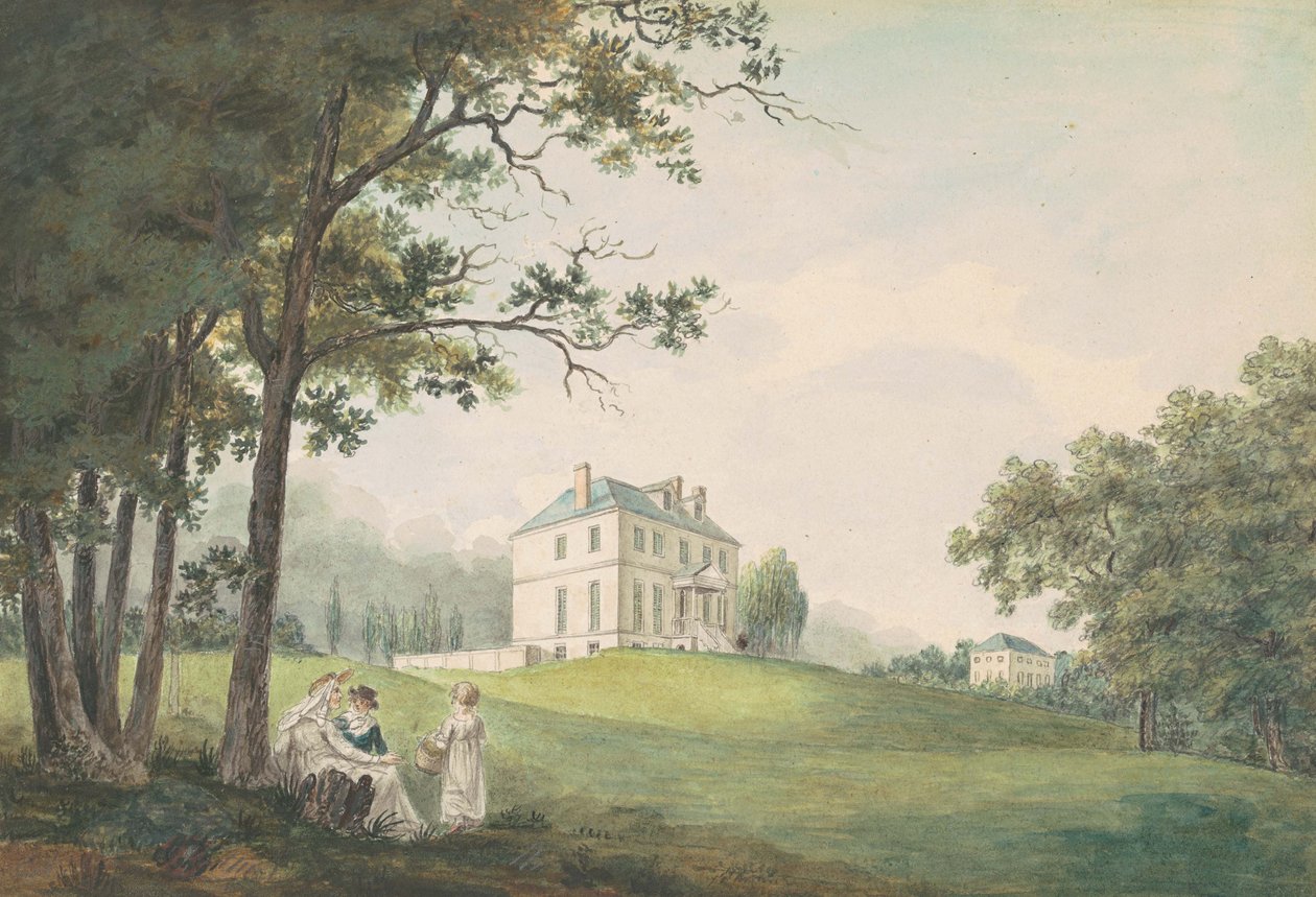 Sweet Briar, ca. 1808 (akvarel og grafit på vævet papir) af William Russell Birch