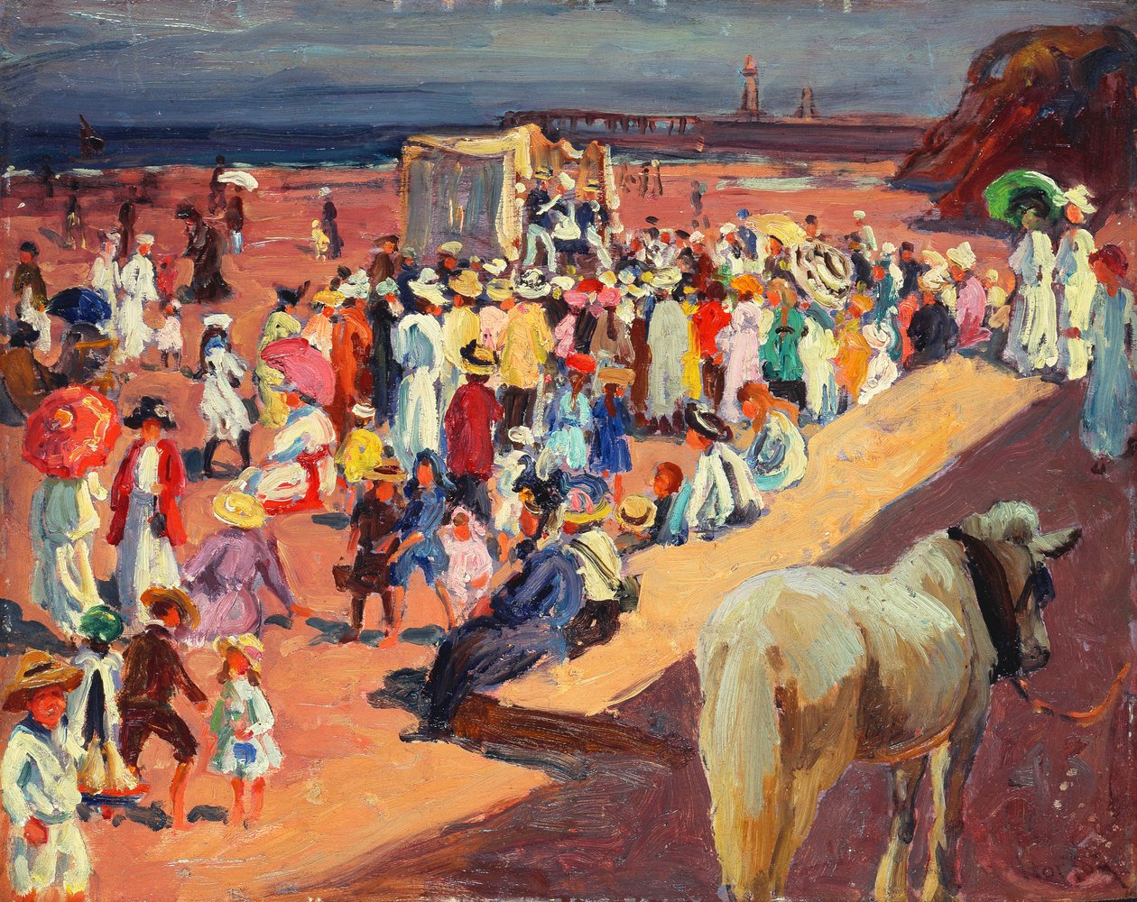 Broadstairs Beach af William Samuel Horton