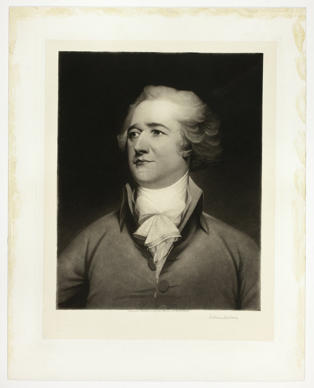Portræt af Alexander Hamilton af William Sartain