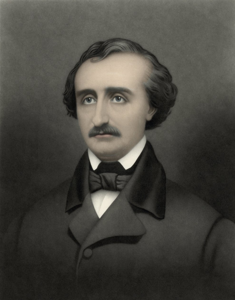 Portræt af Edgar Allan Poe (1809-1849), amerikansk forfatter. af William Sartain