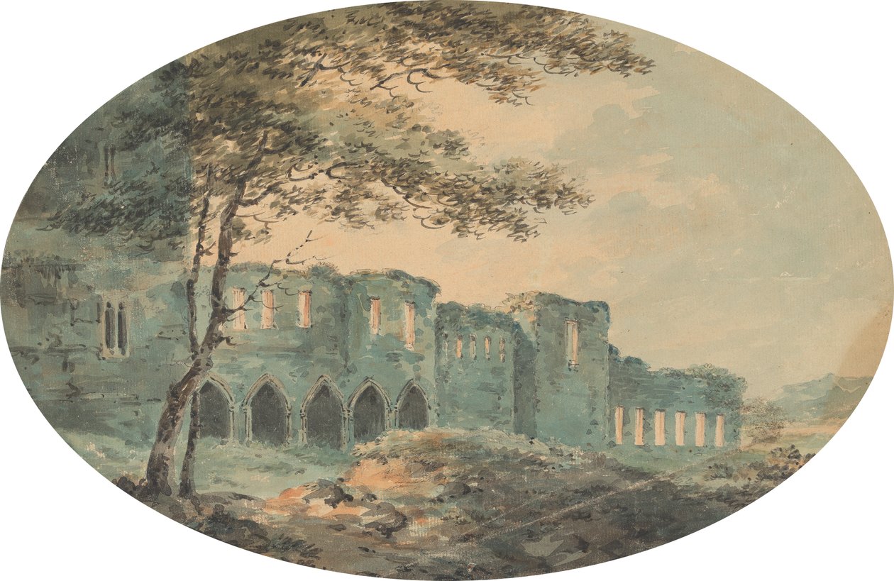 Abbey Ruin af William Sawrey Gilpin