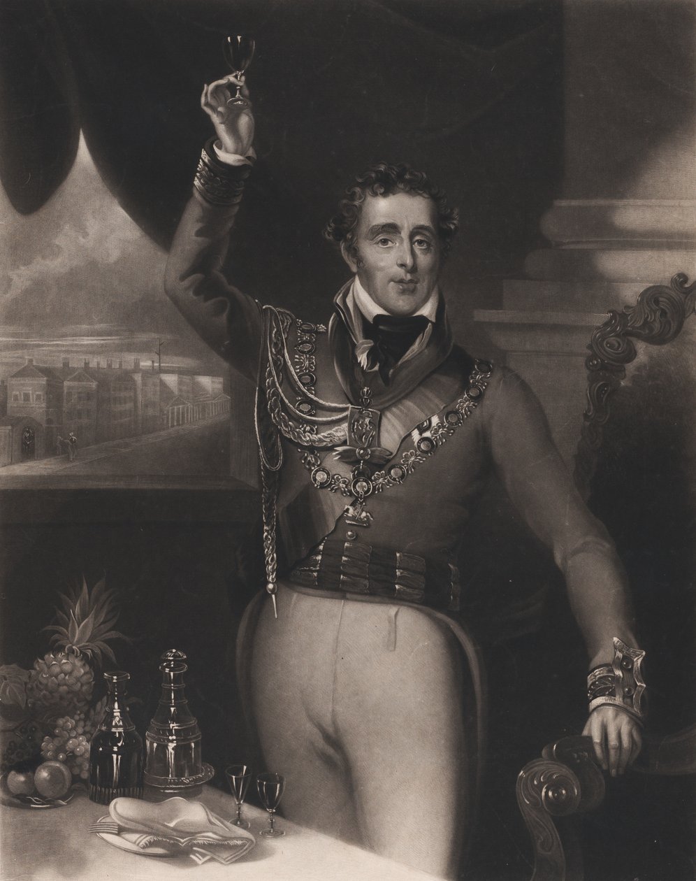 Hertugen af Wellington, 1828. af William Say