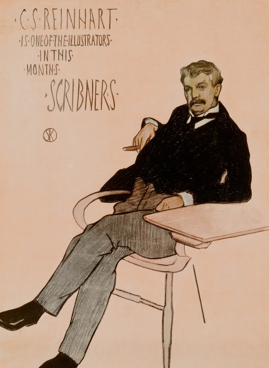 C.S. Reinhart/Is. En. af. illustratorerne. Illustratorer./i.denne./måned./.Scribner.s af William Sergeant Kendall