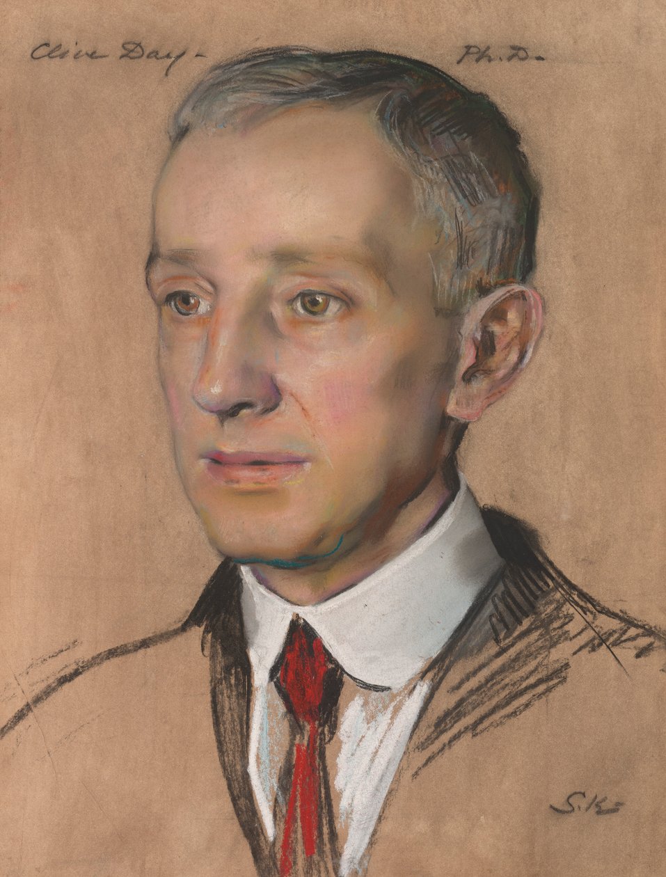 Clive Day B.A. 1892, professor i politisk økonomi 1907- af William Sergeant Kendall