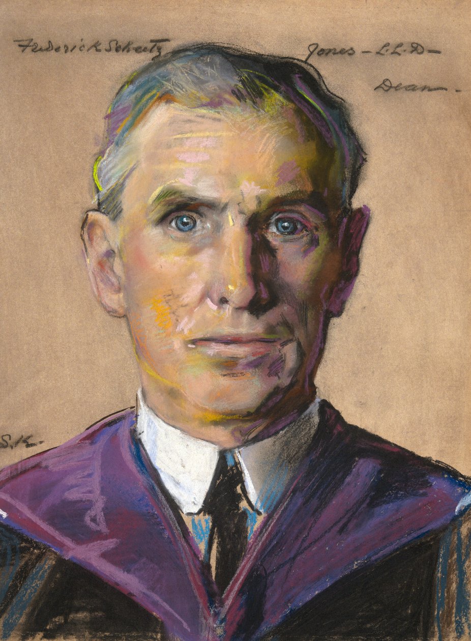 Frederick S. Jones: B.A. 1884, dekan ved Yale College 1909- af William Sergeant Kendall
