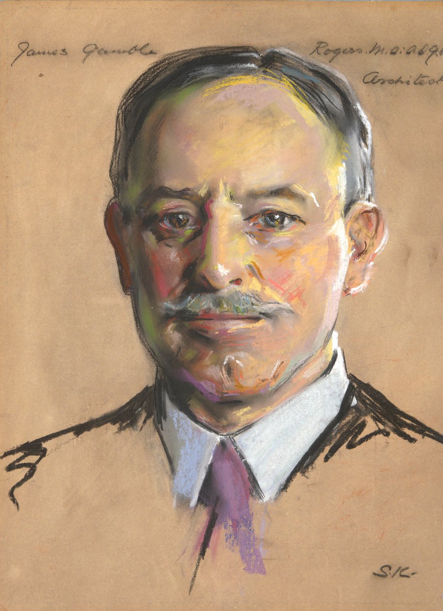James Gamble Rogers B.A. 1889, 21h, Rådgivende Arkitekt 1920- af William Sergeant Kendall