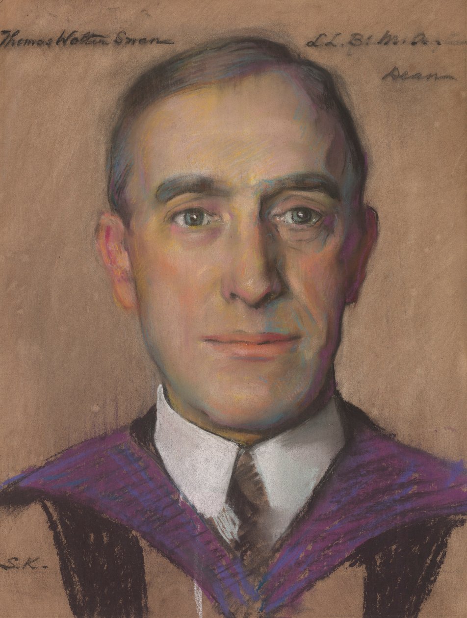 Thomas W. Swan B.A., Sterling prof. i jura 1922- af William Sergeant Kendall