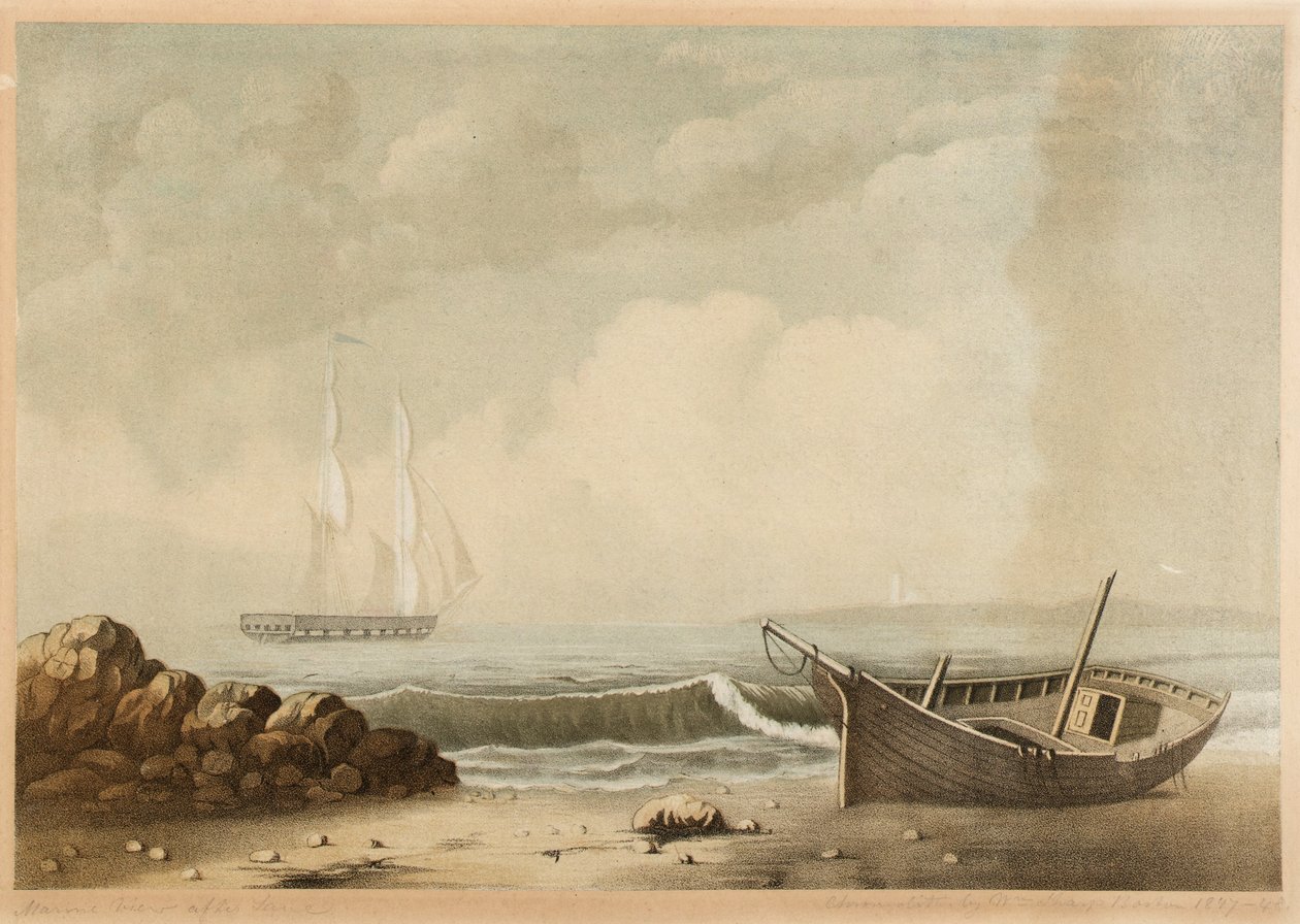 Marine View af William Sharp