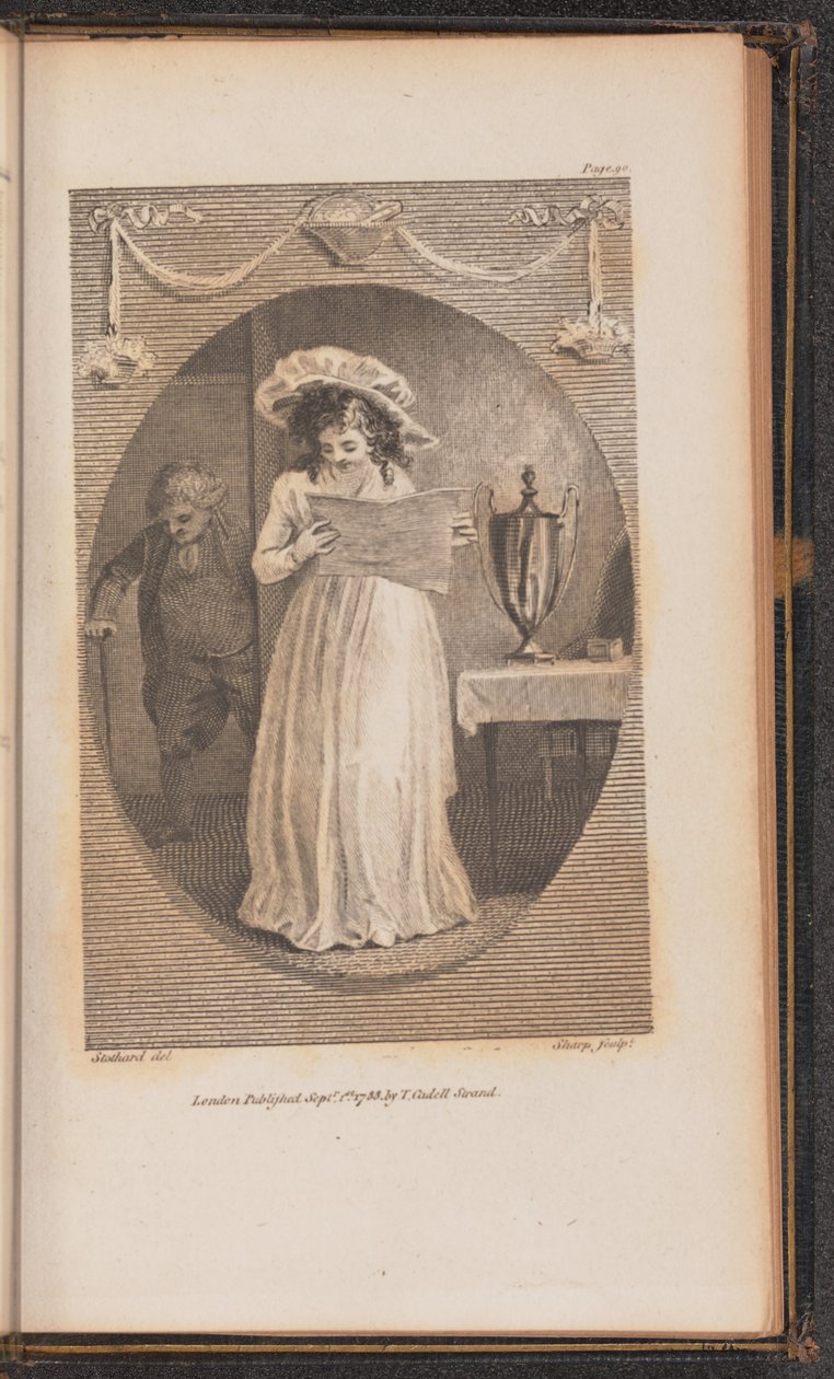 Illustration til Canto IV af William Sharp after Thomas Stothard