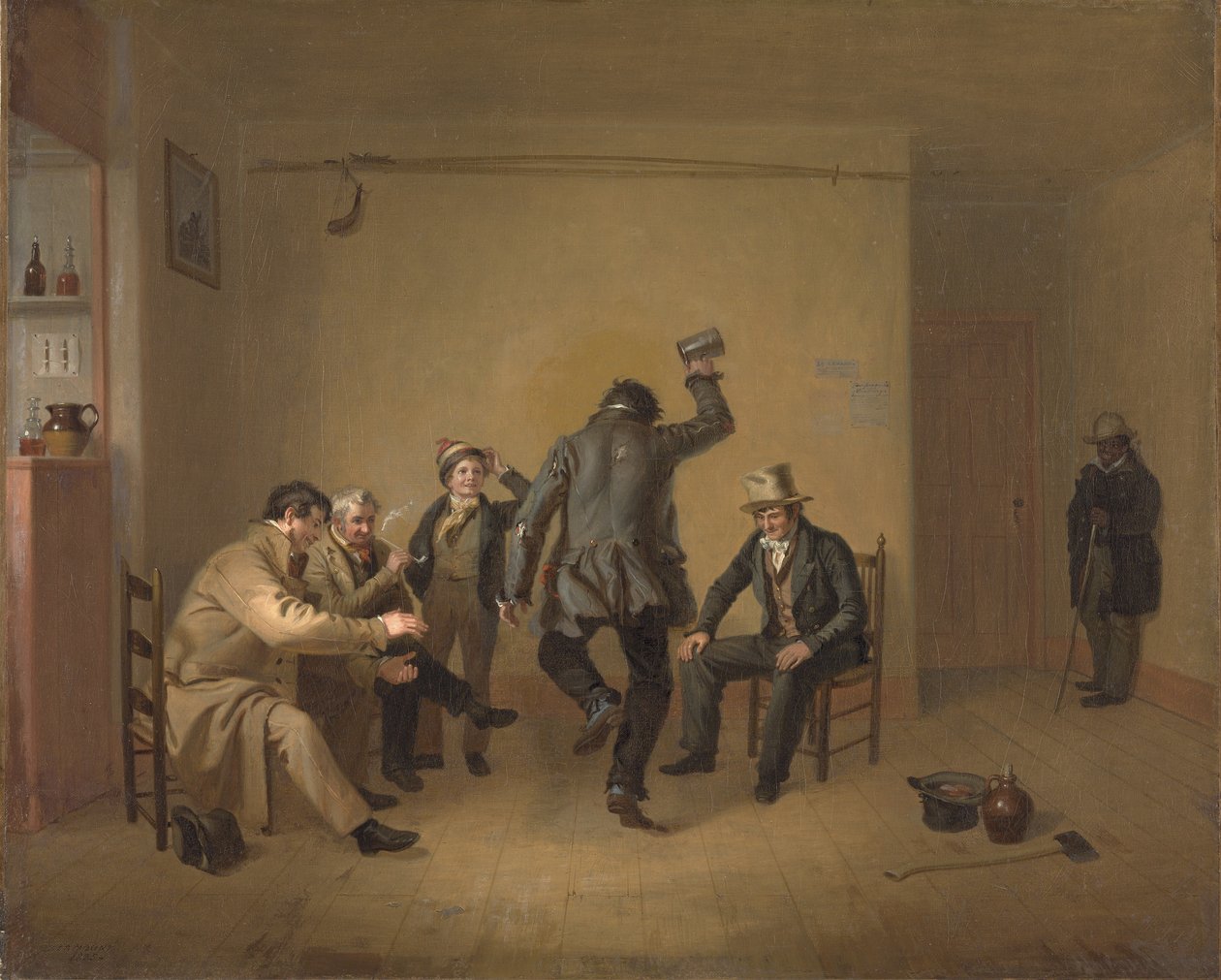 Bar-stue Scene, 1835 af William Sidney Mount