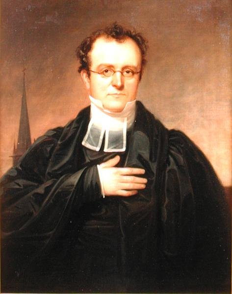 Biskop Benjamin Tredwell Onderdonk (1791-1861), ca. 1830-33 (olie på lærred) af William Sidney Mount