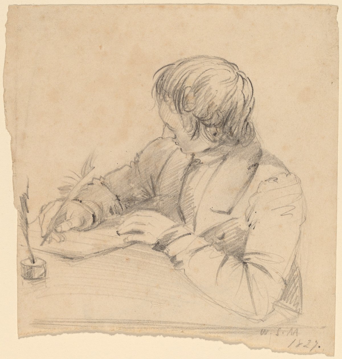 Shepard Alonzo Mount, Alder Treogtyve [recto] af William Sidney Mount