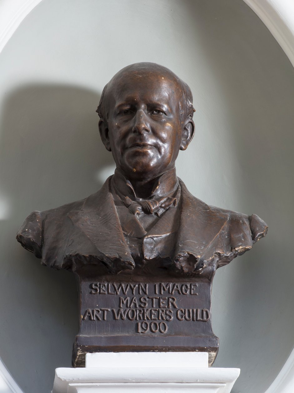 Buste af Selwyn Image, 1900 af William Silver Frith