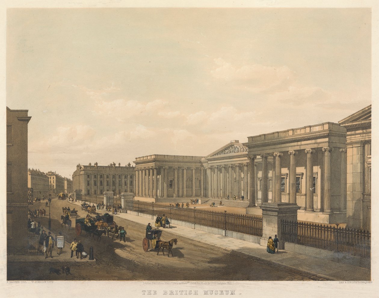 British Museum af William Simpson