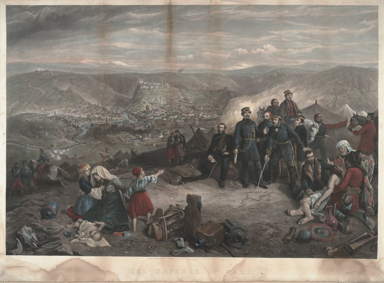 Forsvaret af Kars af William Crimea Simpson