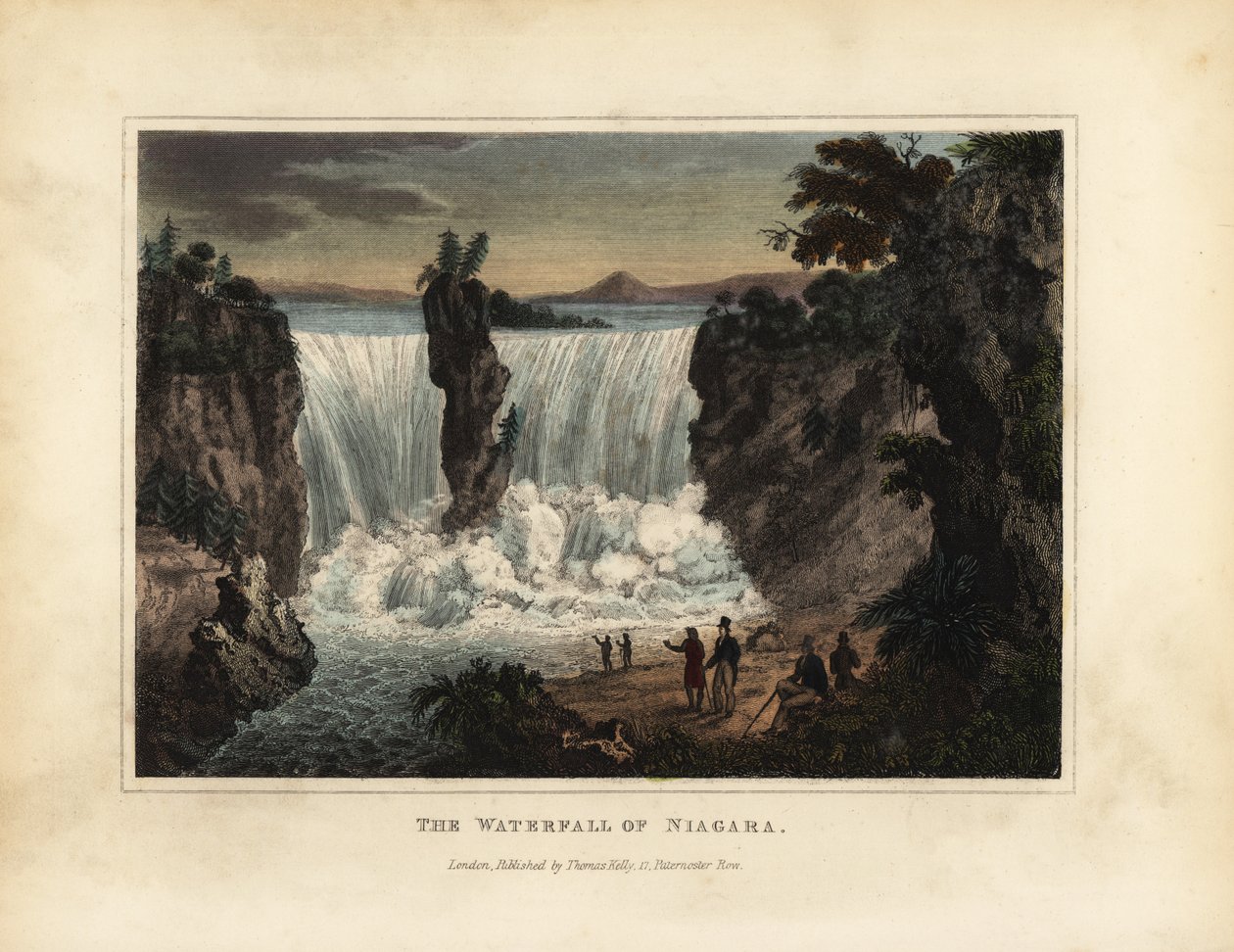 Niagaras vandfald af William Smellie