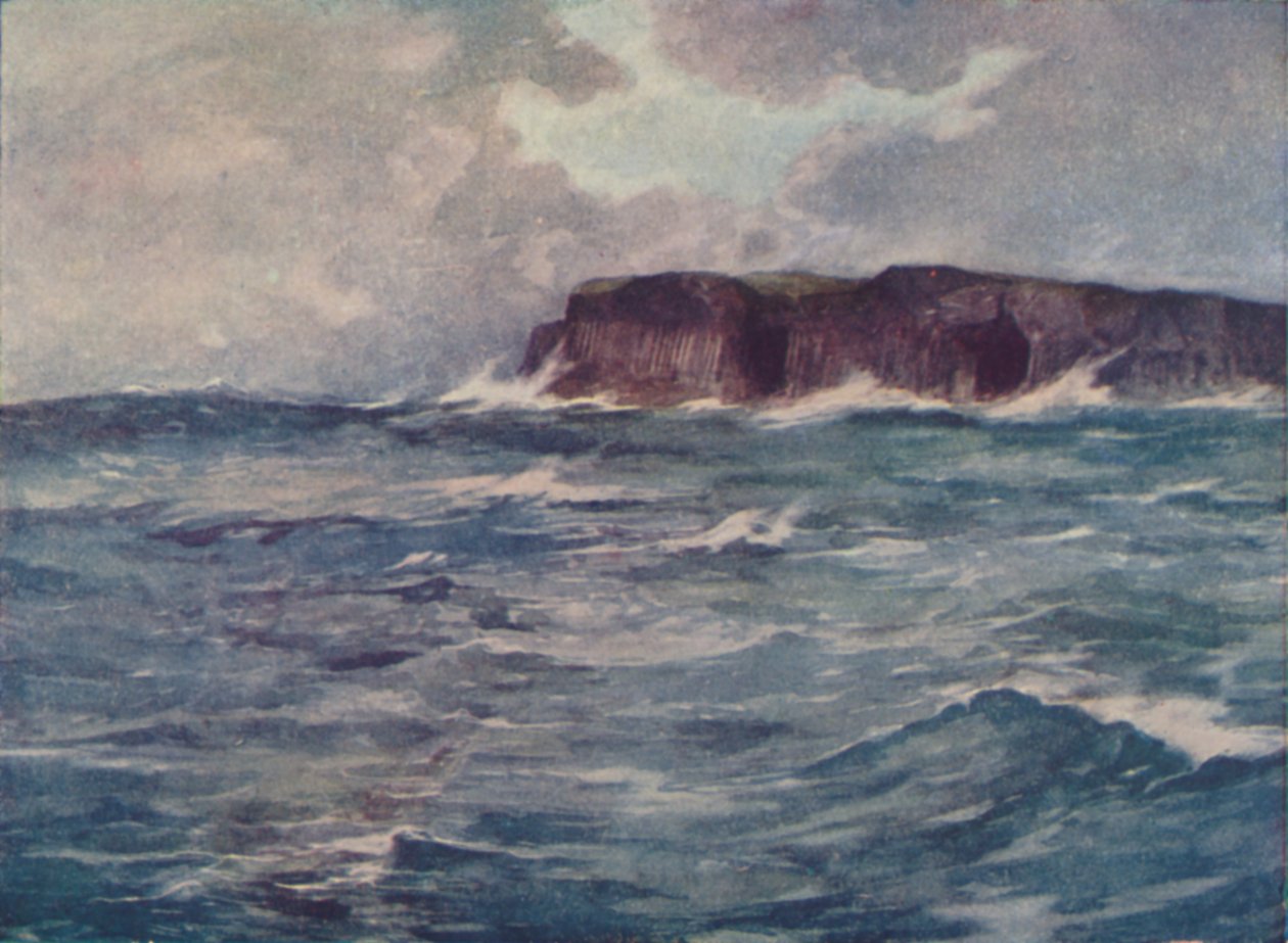 Staffa og dens huler, 1910 af William Smith