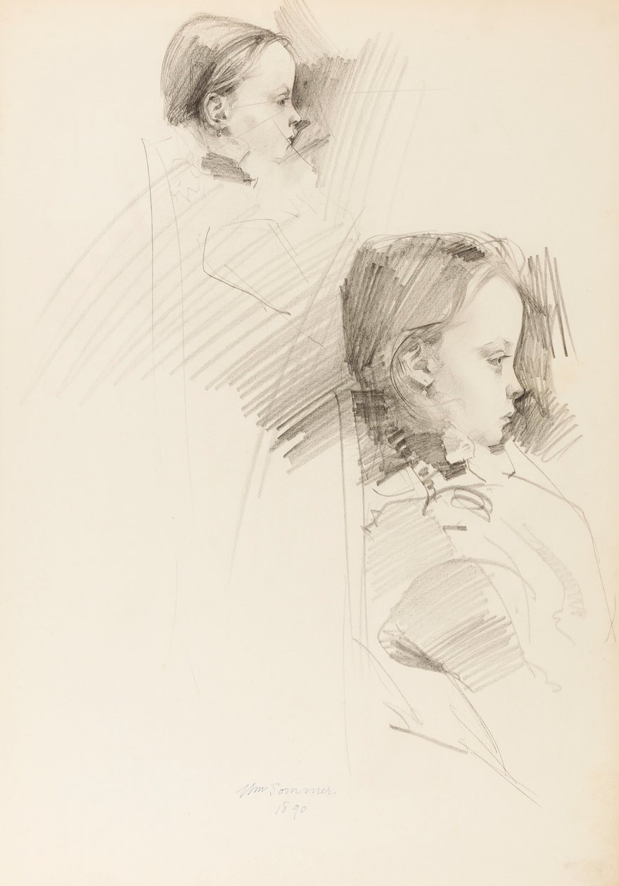 Tegning af William Sommer