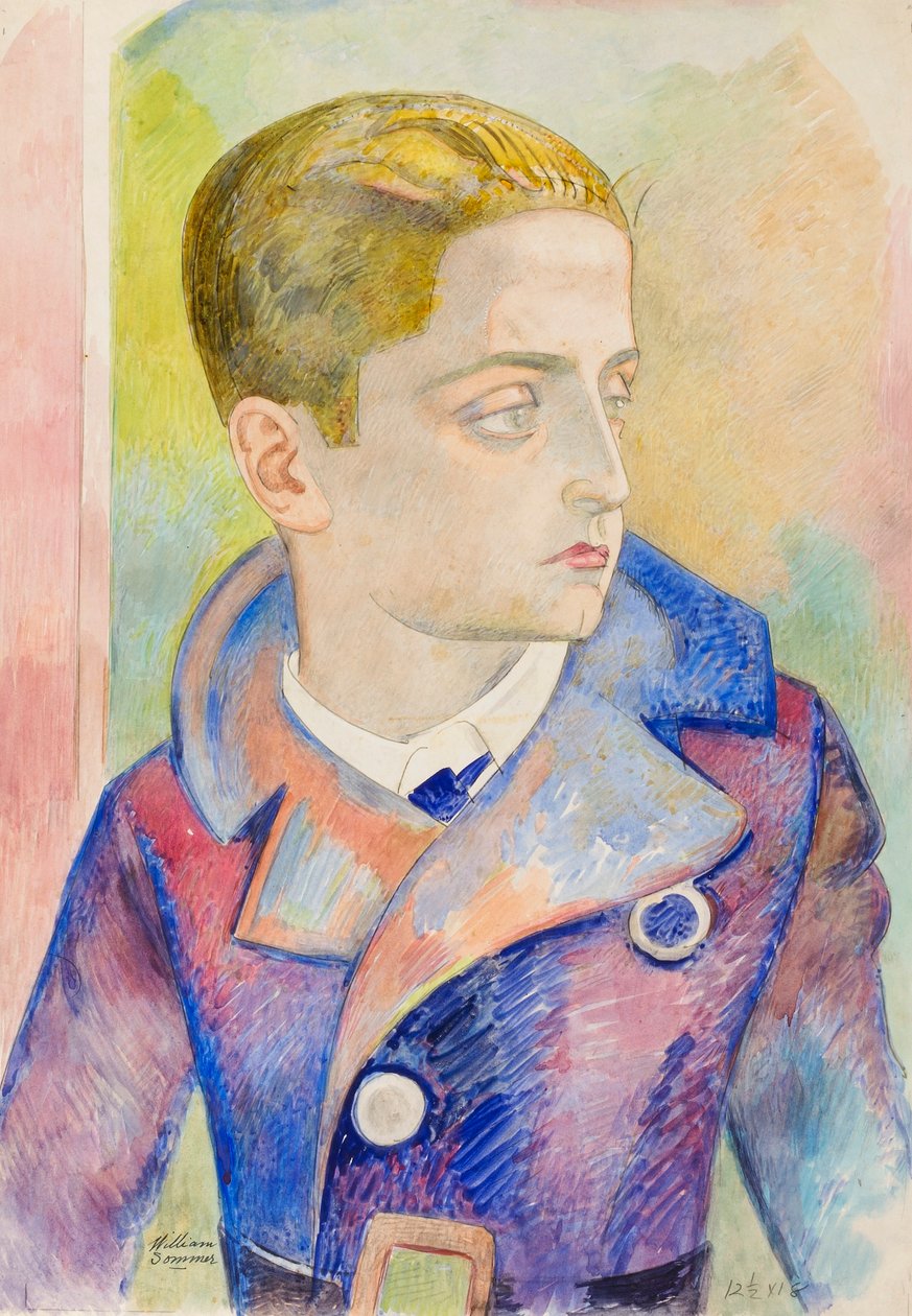 Akvarel af William Sommer