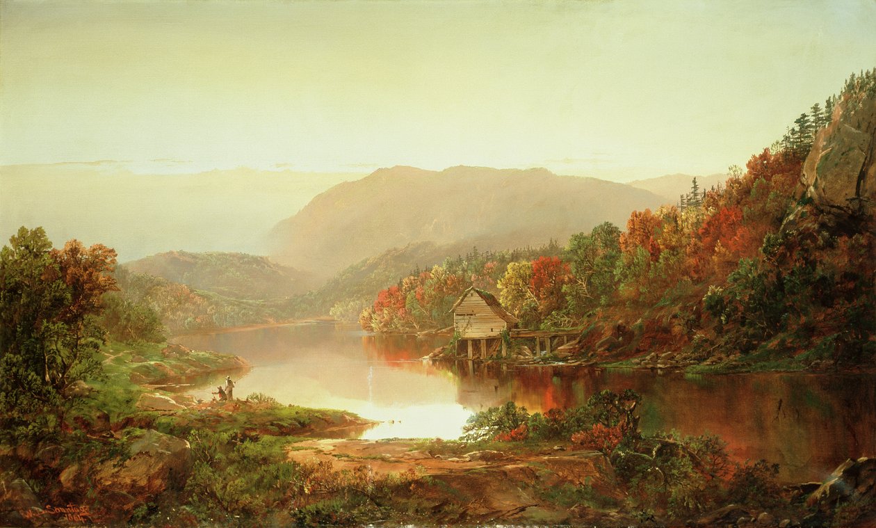 Scene nær Grafton, West Virginia, 1864 af William Sonntag