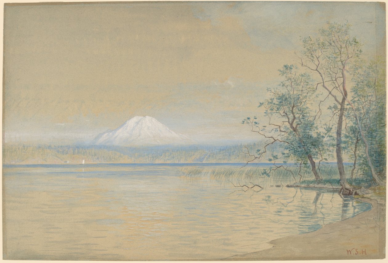 Mount Tacoma af William Stanley Haseltine