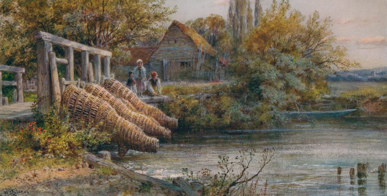 The Weir, c1875 af William Stephen Coleman
