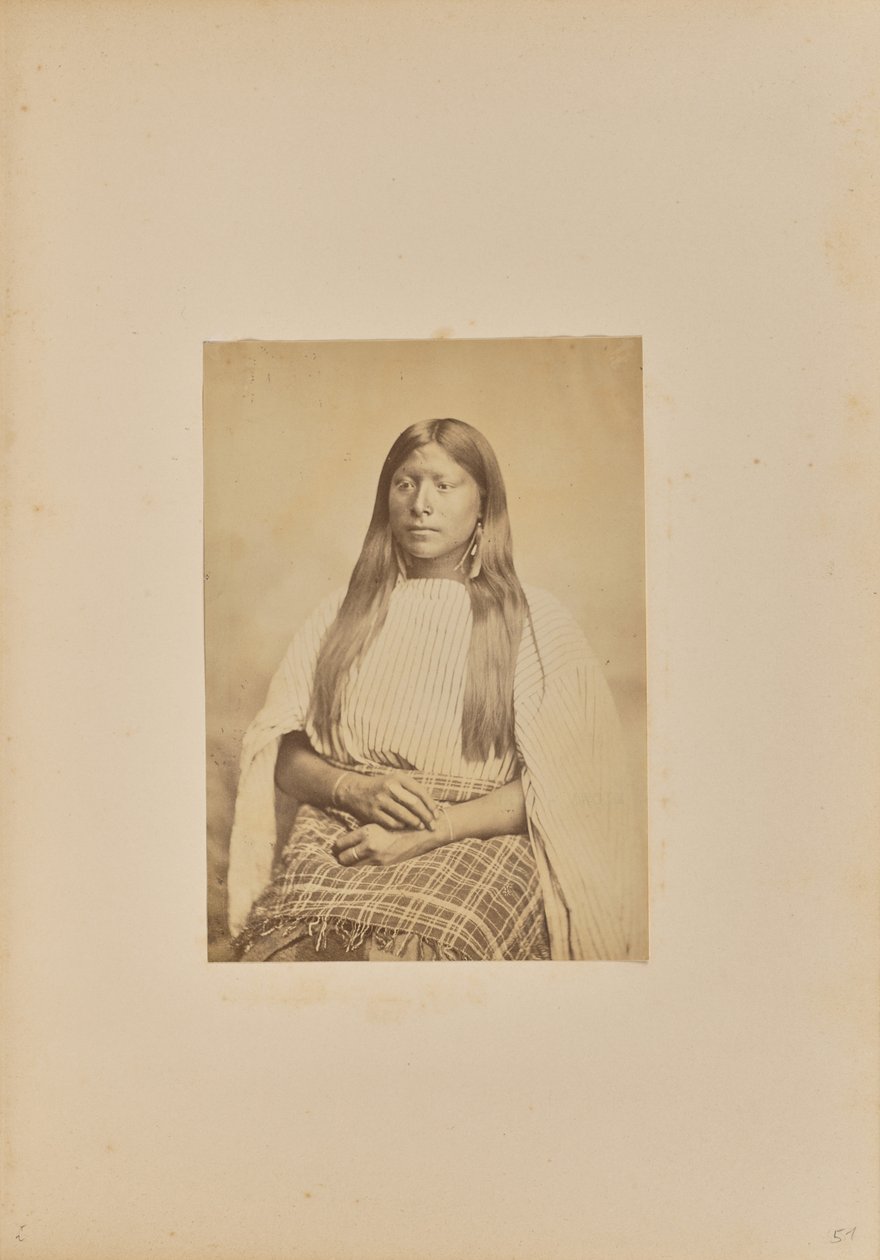 Kiowa-pigen af William Stinson Soule