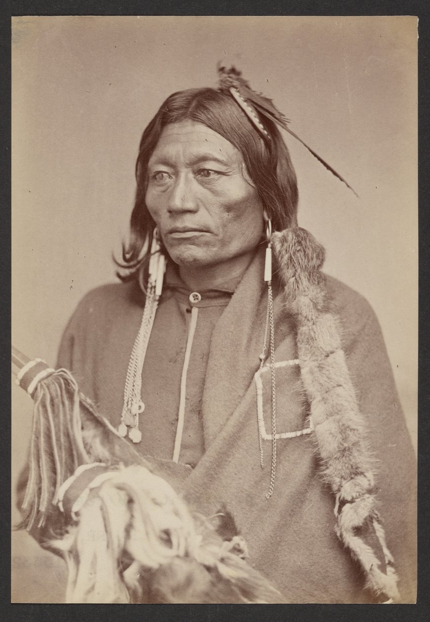 Pacer [Vægt, Essa-queta: Kiowa Nde Head Chief]. af William Stinson Soule