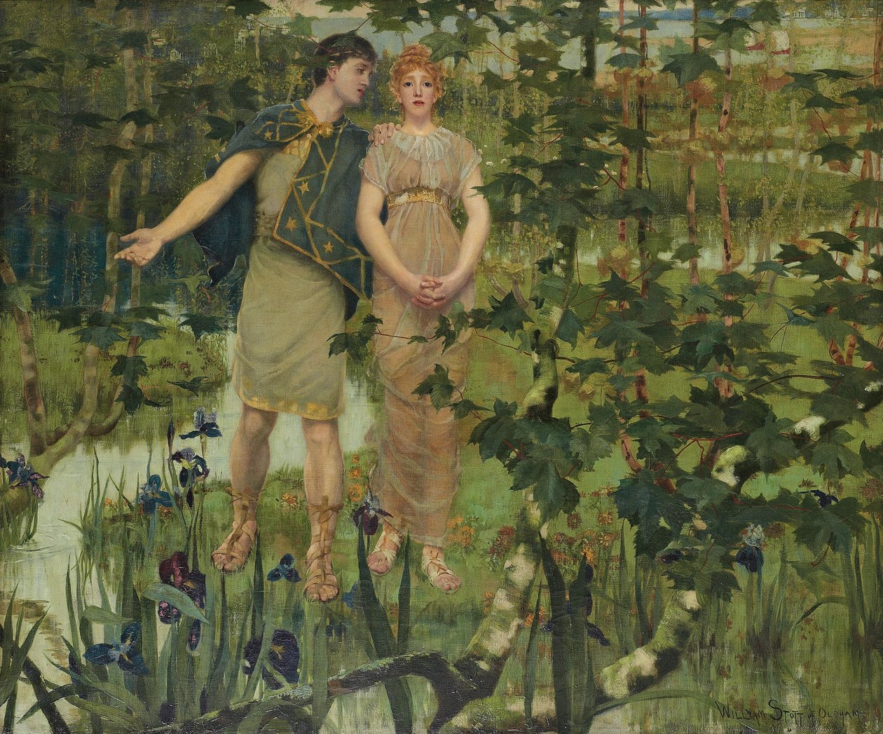 Den glade dal, af William Stott